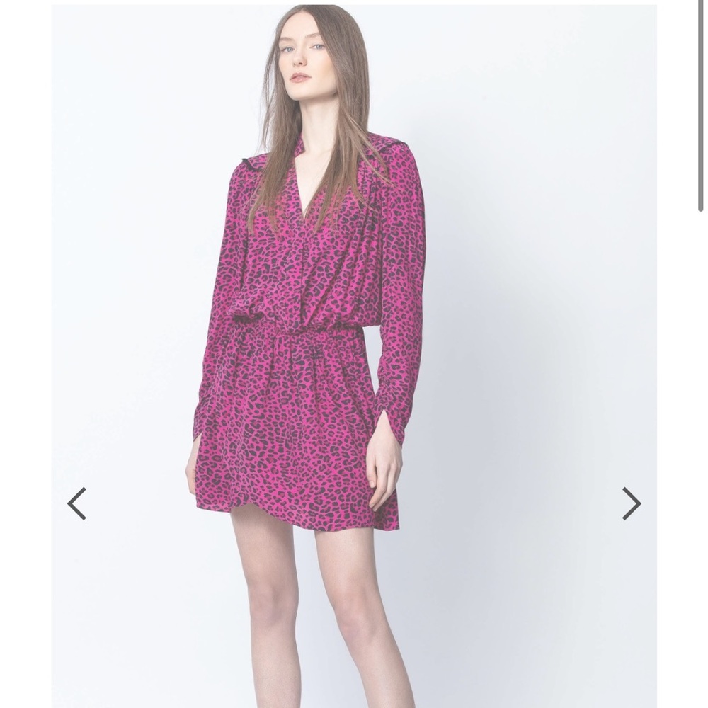 Reveal Leo leopard print dress